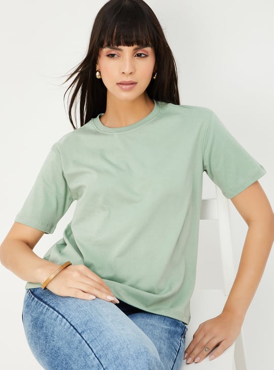 Women Solid T-shirt