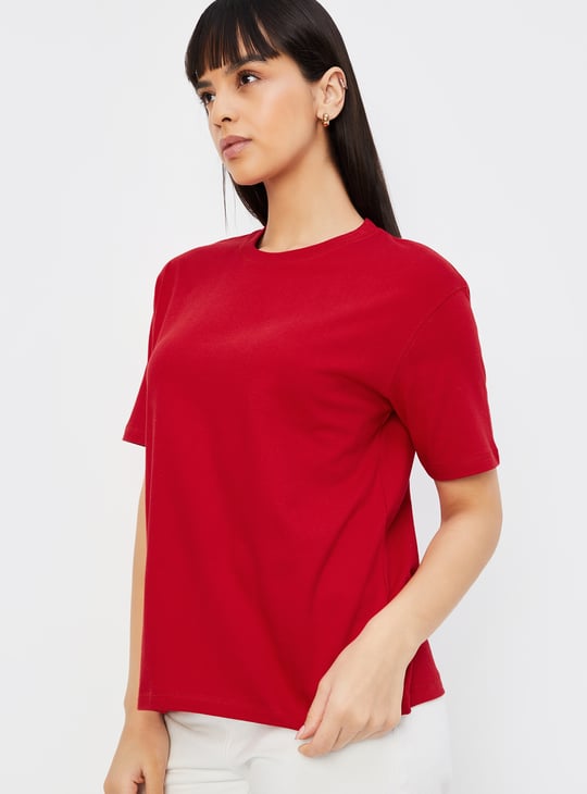 Women Solid T-shirt