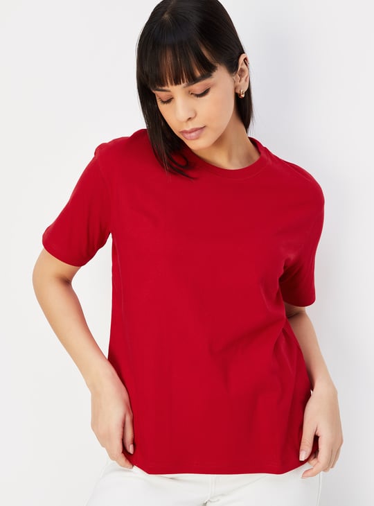 Women Solid T-shirt