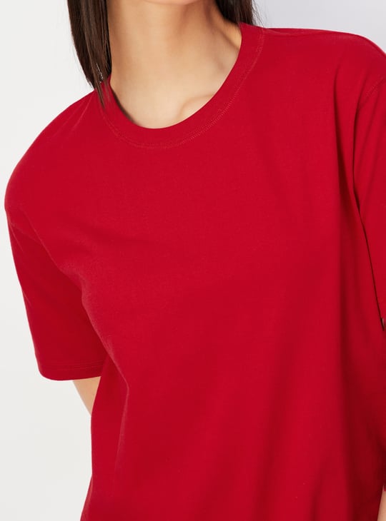 Women Solid T-shirt