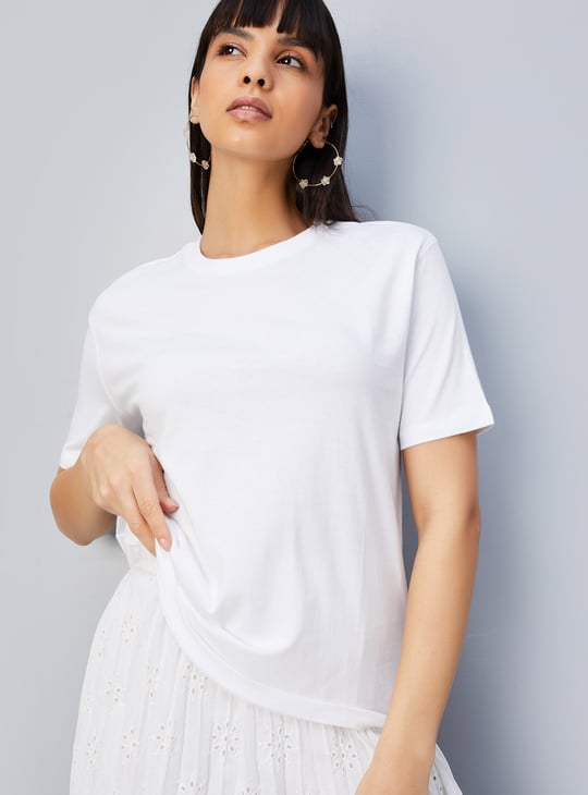 Women Solid T-shirt