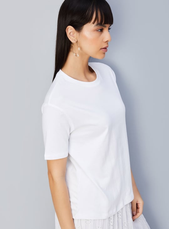 Women Solid T-shirt