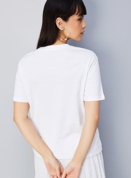 Women Solid T-shirt
