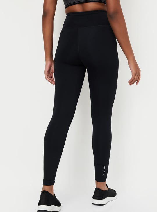 Women Solid Sports Tights