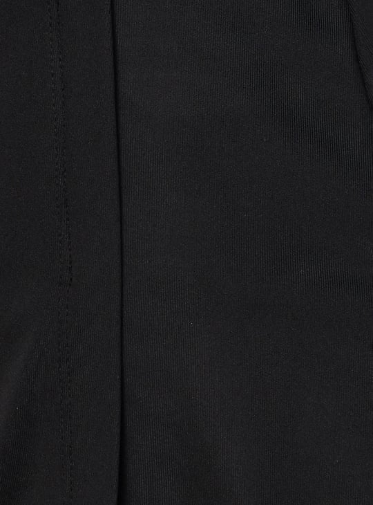 Women Solid Sports Mini Skirt