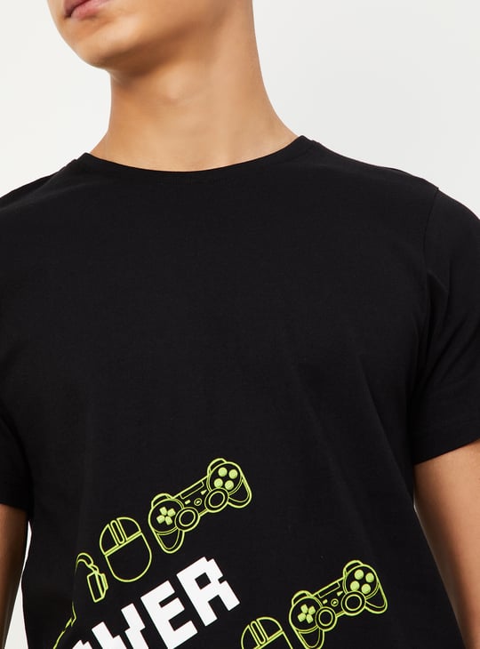 Boys Graphic Printed T-shirt