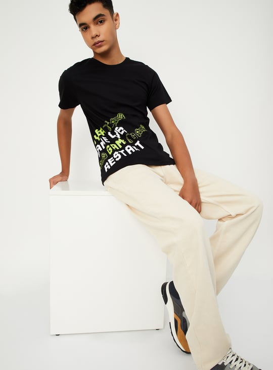 Boys Graphic Printed T-shirt