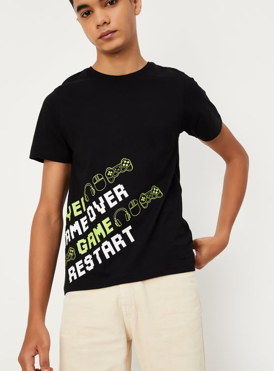 Boys Graphic Printed T-shirt