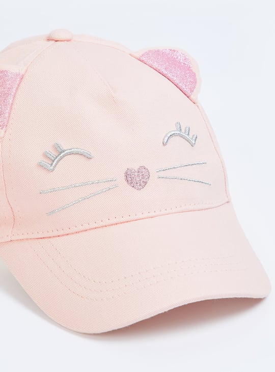 Girls Embroidered Baseball Cap
