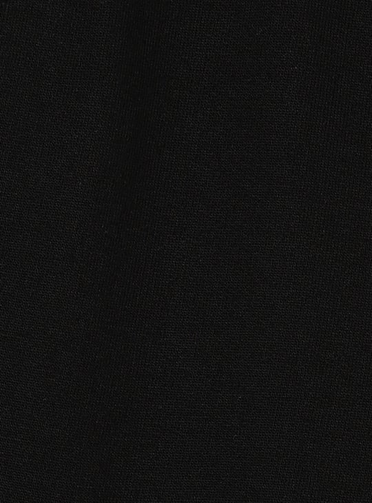 Girls Solid Cargo Trousers