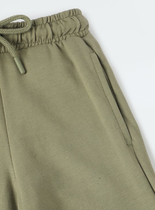 Girls Solid Track Pants