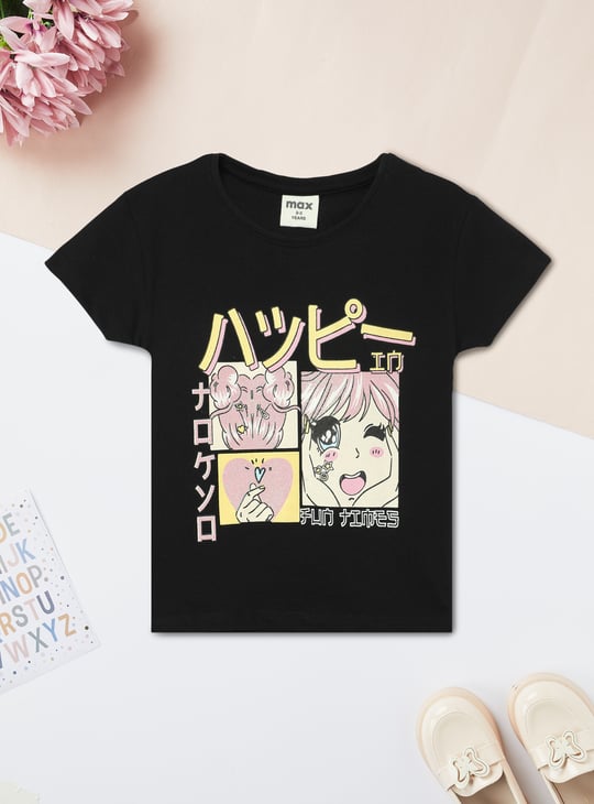 Girls Printed Short Set