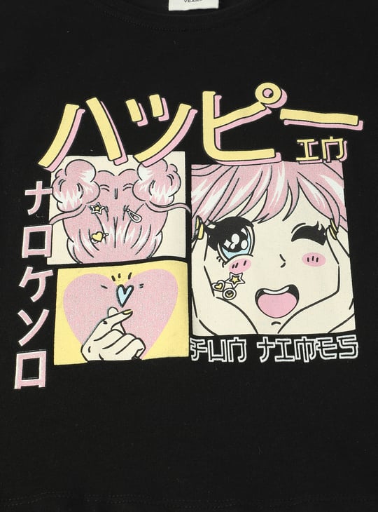 Girls Printed Short Set