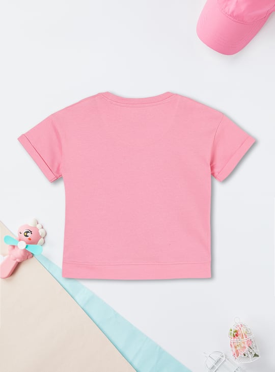 Girls Graphic Printed T-Shirt