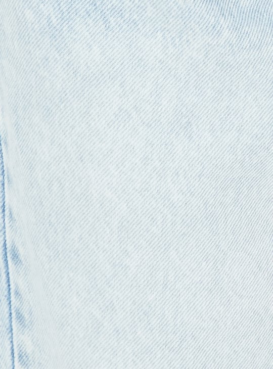 Women Washed Wide Leg Jeans