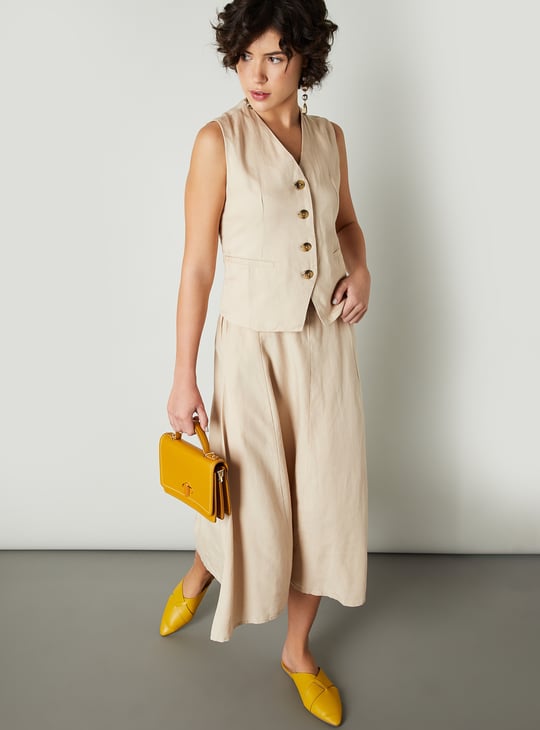 Women Solid Waistcoat