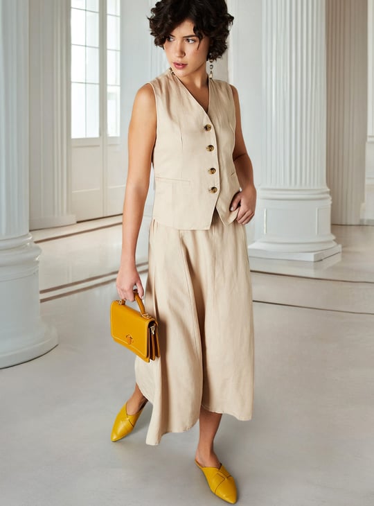 Women Solid Waistcoat