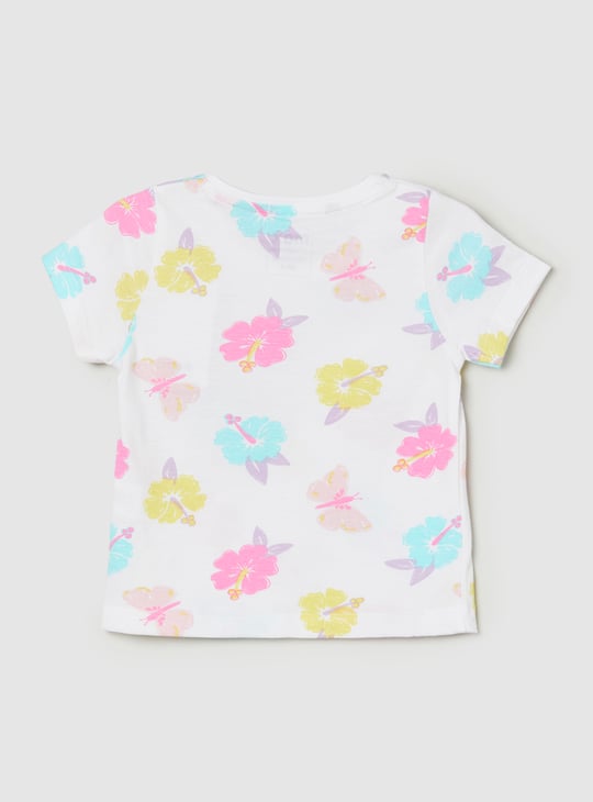 Girls All-Over Printed T-shirt