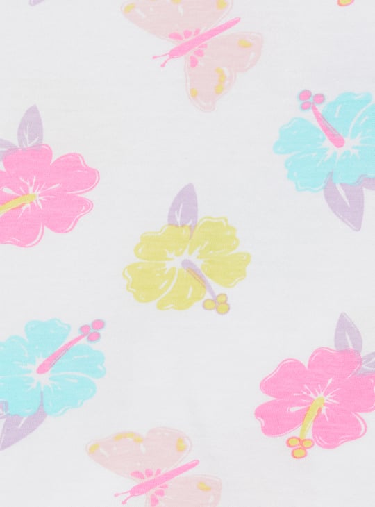 Girls All-Over Printed T-shirt