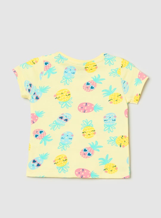 Girls All-Over Printed T-shirt