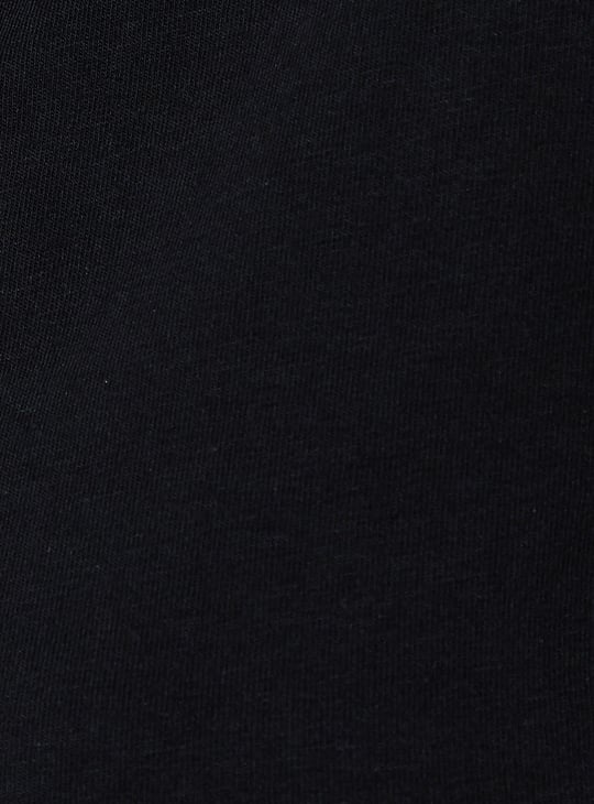 URB_N Women Solid Cropped Polo T-shirt