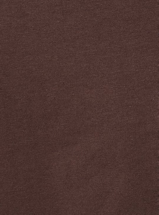 URB_N Women Solid Cropped Polo T-shirt