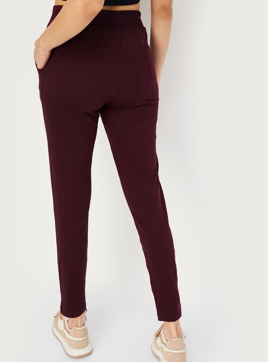 Women Solid Sports Track Pants