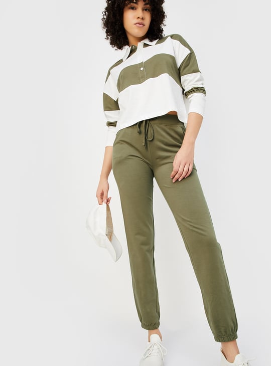 Women Solid Sports Joggers