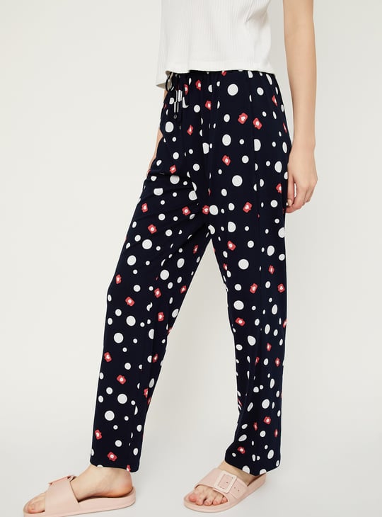 Women Printed Knit Pyjamas