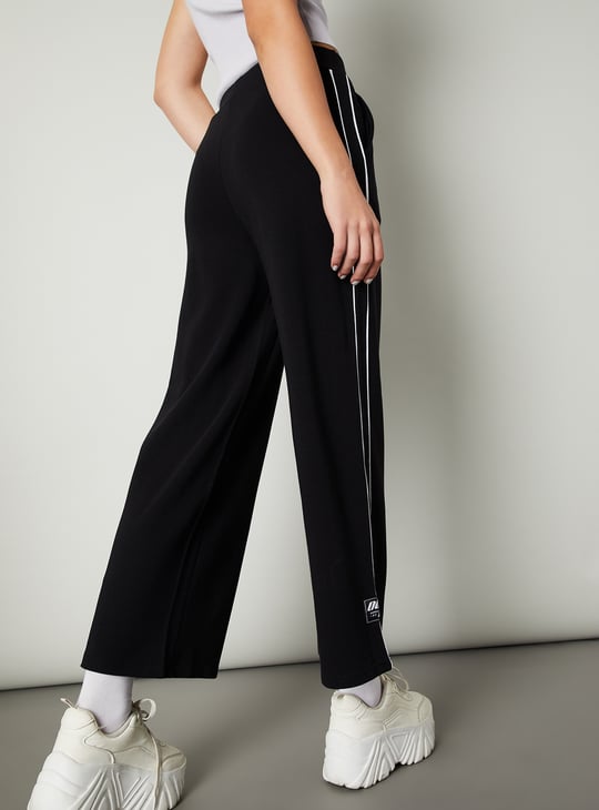 Vertical Striped Track Pants One Stripe Women Black 3-Striped