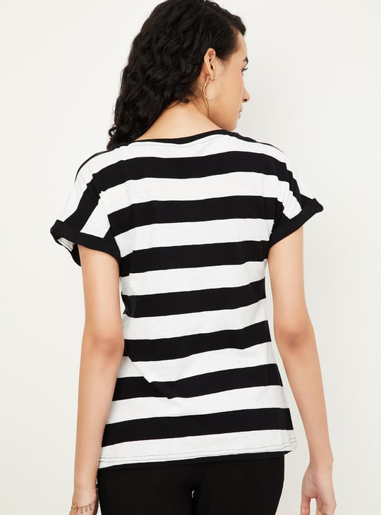 Women Striped T-shirt