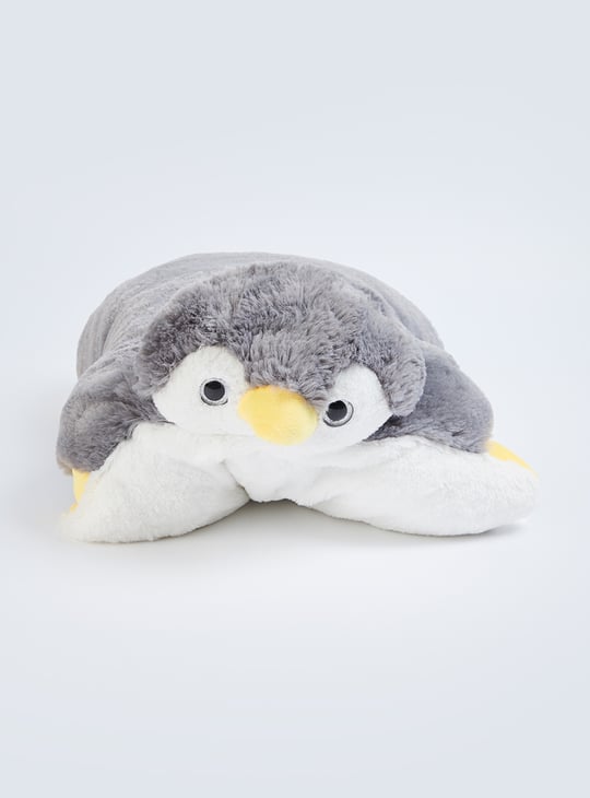 Kids Penguin Cushion Soft Toy