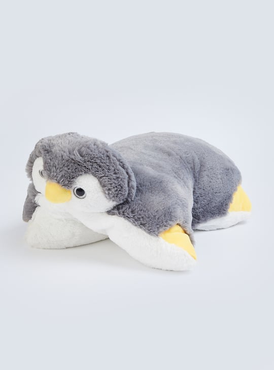 Kids Penguin Cushion Soft Toy