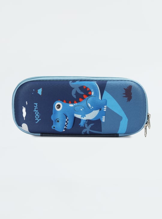 Kids Dinosaur Print Pencil Box