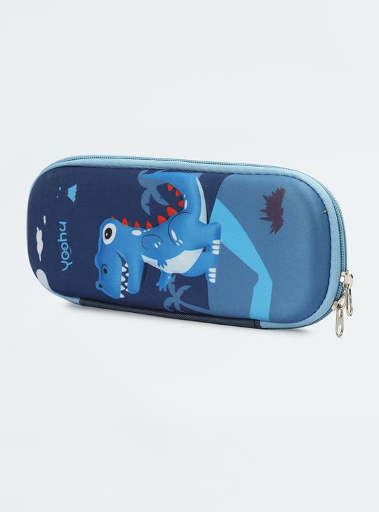 Kids Dinosaur Print Pencil Box