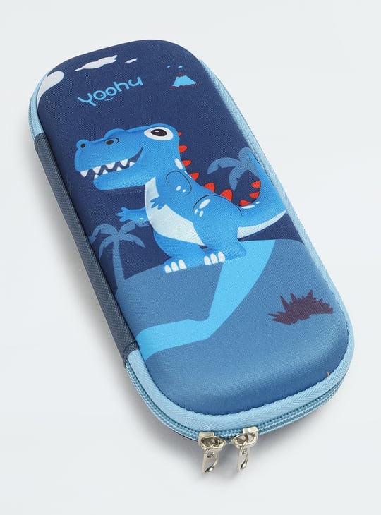Kids Dinosaur Print Pencil Box