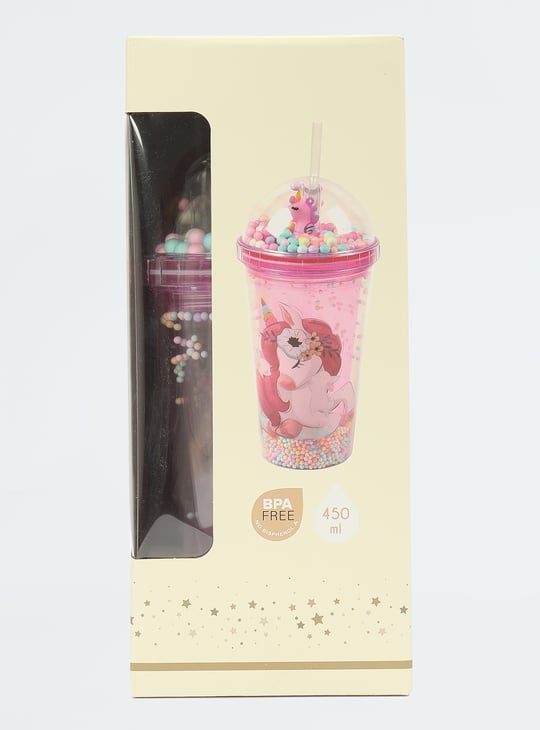 Kids Unicorn Sipper Tumbler - 450ml