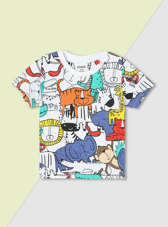 Boys Printed T-shirt - Pack of 2