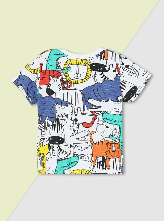 Boys Printed T-shirt - Pack of 2