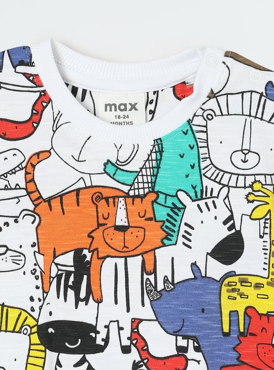 Boys Printed T-shirt - Pack of 2