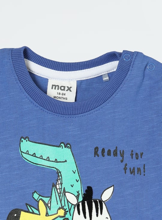 Boys Printed T-shirt - Pack of 2