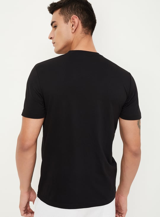 Men Solid T-shirt - Pack of 3