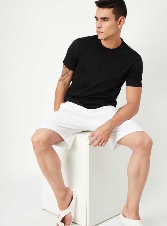 Men Solid T-shirt - Pack of 3