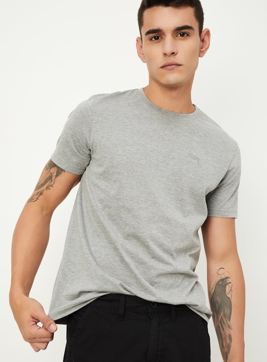 Men Solid T-shirt - Pack of 3