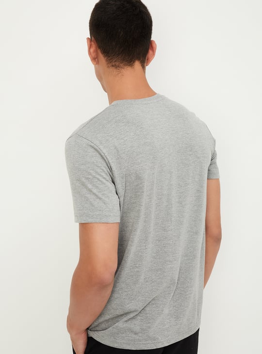 Men Solid T-shirt - Pack of 3