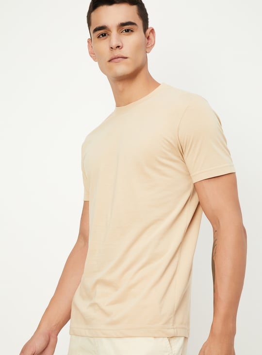 Men Solid T-shirt - Pack of 3