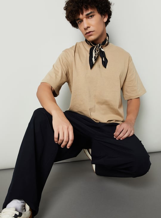 Men Typographic Printed T-shirt