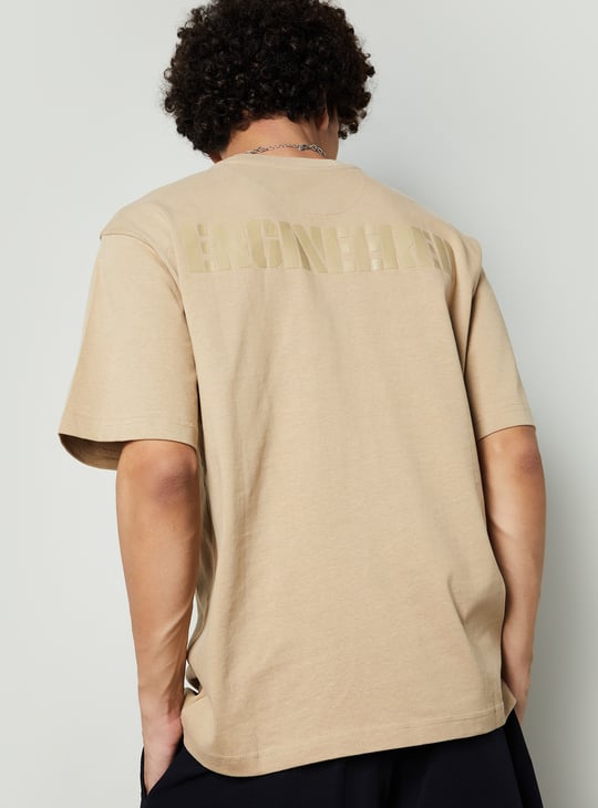 Men Typographic Printed T-shirt