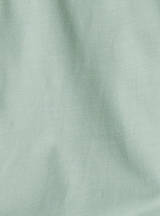 Women Oversized Lace Insert Shirt