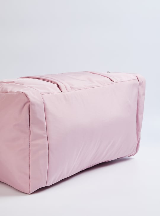 Women Solid Duffle Bag